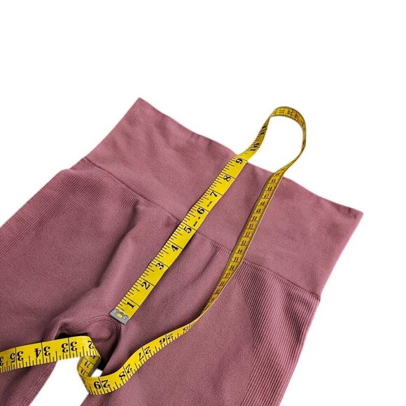 SET Active Womens Sculpt Flex High Rise Leggings, Mauve, Athletic, Size Small - Picture 4 of 9